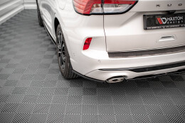 Heck Ansatz Flaps Diffusor passend für Ford Kuga ST-Line Mk3 schwarz Hochglanz