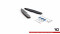 Heck Ansatz Flaps Diffusor passend für Ford Kuga ST-Line Mk3 Carbon Look