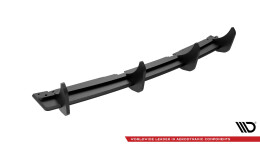 Street Pro Heckschürze Heck Ansatz Diffusor passend für Seat Exeo rot