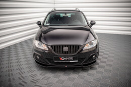 Street+ Spoilerlippe Front Ansatz V.2 passend für Seat Exeo schwarz Hochglanz
