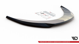 Street+ Spoilerlippe Front Ansatz V.2 passend für Seat Exeo schwarz Hochglanz