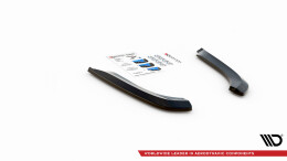 Heck Ansatz Flaps Diffusor passend für Seat Exeo schwarz Hochglanz
