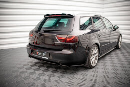 Street+ Heck Ansatz Flaps passend für Seat Exeo schwarz Hochglanz
