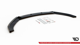 Cup Spoilerlippe Front Ansatz passend für Hyundai I40 Mk1 schwarz Hochglanz