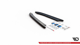 Street+ Heck Ansatz Flaps passend für Hyundai I40 Mk1 schwarz Hochglanz