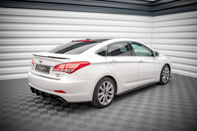 Street+ Seitenschweller Leisten passend für Hyundai I40 Mk1 schwarz Hochglanz