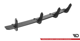 Street Pro Heckschürze Heck Ansatz Diffusor passend für Hyundai I40 Mk1 rot