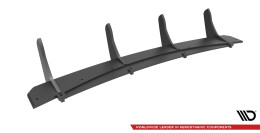Street Pro Heckschürze Heck Ansatz Diffusor passend für Hyundai I40 Mk1 rot