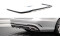 Mittlerer Cup Diffusor Heck Ansatz DTM Look für Mercedes-Benz E AMG-Line Limousine W212 Facelift schwarz Hochglanz