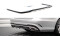 Mittlerer Cup Diffusor Heck Ansatz DTM Look passend für Mercedes-Benz E AMG-Line Limousine W212 Facelift schwarz Hochglanz