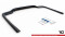 Mittlerer Cup Diffusor Heck Ansatz DTM Look passend für Mercedes-Benz E AMG-Line Limousine W212 Facelift schwarz Hochglanz