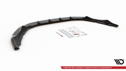 Cup Spoilerlippe Front Ansatz V.1 passend für Volvo S60 R-Design Mk2 schwarz matt