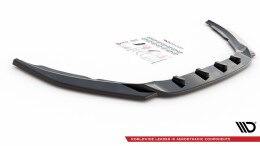 Cup Spoilerlippe Front Ansatz V.2 passend für Volvo S60 R-Design Mk2 schwarz Hochglanz