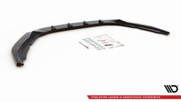 Cup Spoilerlippe Front Ansatz V.2 passend für Volvo S60 R-Design Mk2 schwarz Hochglanz