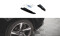 Heck Ansatz Flaps Diffusor passend für Volvo S60 R-Design Mk2 schwarz Hochglanz