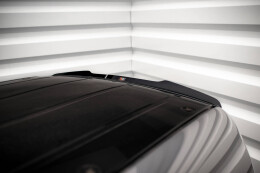 Heck Spoiler Aufsatz Abrisskante für VW Caddy Mk3 Facelift schwarz Hochglanz