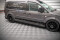 Seitenschweller Ansatz Cup Leisten passend für VW Caddy Lang Mk3 Facelift schwarz Hochglanz