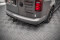 Mittlerer Cup Diffusor Heck Ansatz DTM Look passend für VW Caddy Mk3 Facelift Carbon Look