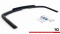 Mittlerer Cup Diffusor Heck Ansatz DTM Look passend für VW Caddy Mk3 Facelift Carbon Look