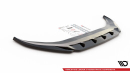 Cup Spoilerlippe Front Ansatz V.1 passend für VW Caddy Mk5 schwarz Hochglanz