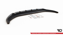 Cup Spoilerlippe Front Ansatz V.1 passend für VW Caddy Mk5 schwarz Hochglanz