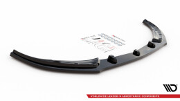 Cup Spoilerlippe Front Ansatz V.1 für Mercedes-AMG C63 Coupe AMG Aero Paket C205 Facelift schwarz Hochglanz