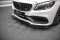 Cup Spoilerlippe Front Ansatz V.2 für Mercedes-AMG C63 Coupe AMG Aero Paket C205 Facelift schwarz Hochglanz