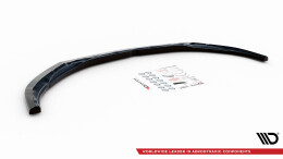 Cup Spoilerlippe Front Ansatz V.3 für Mercedes-AMG C63 Coupe AMG Aero Paket C205 Facelift schwarz Hochglanz