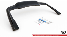 Mittlerer Cup Diffusor Heck Ansatz DTM Look für Mercedes-AMG C 63 AMG Coupe AMG Aero Paket C205 Facelift schwarz Hochglanz