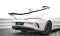 Mittlerer Cup Diffusor Heck Ansatz DTM Look für Mercedes-AMG C 63 AMG Coupe AMG Aero Paket C205 Facelift schwarz Hochglanz