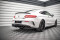Mittlerer Cup Diffusor Heck Ansatz DTM Look für Mercedes-AMG C 63 AMG Coupe AMG Aero Paket C205 Facelift schwarz Hochglanz