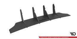 Street Pro Heckschürze Heck Ansatz Diffusor passend für Audi RS3 Limousine 8Y SCHWARZ