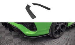 Street Pro Heck Ansatz Flaps Diffusor passend für Audi RS3 Limousine 8Y SCHWARZ