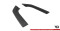 Street Pro Heck Ansatz Flaps Diffusor passend für Audi RS3 Limousine 8Y SCHWARZ
