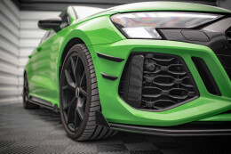 Stoßstangen Flaps Wings vorne Canards für Audi RS3 8Y