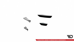 Stoßstangen Flaps Wings vorne Canards für Audi RS3 8Y