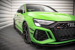 Stoßstangen Flaps Wings vorne Canards passend für Audi RS3 8Y