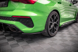 Hintere Seiten Flaps passend für Audi RS3 Limousine 8Y FLAPS HOCHGLANZ