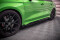 Street Pro Seitenschweller Ansatz Cup Leisten passend für Audi RS3 8Y Limousine SCHWARZ+ HOCHGLANZ FLAPS