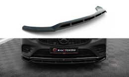 Cup Spoilerlippe Front Ansatz für Mercedes GLC Coupe AMG-Line /43 AMG C253 schwarz Hochglanz