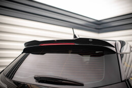 Heck Spoiler Aufsatz Abrisskante passend für BMW i3 Mk1 Facelift schwarz Hochglanz