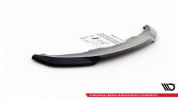 Cup Spoilerlippe Front Ansatz V.1 passend für BMW i3 Mk1 Facelift schwarz Hochglanz
