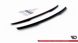 Heck Spoiler Aufsatz Abrisskante passend für VW Passat Limousine B8 Facelift schwarz Hochglanz
