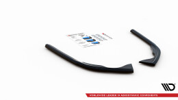 Heck Ansatz Flaps Diffusor passend für VW Passat B8 Facelift schwarz Hochglanz