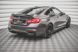 Heck Ansatz Diffusor passend für BMW M4 F82 schwarz...