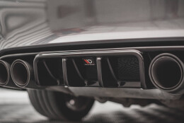 Street+ Heck Ansatz Diffusor passend für BMW M4 F82 schwarz Hochglanz