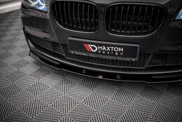 Cup Spoilerlippe Front Ansatz V.1 passend für BMW 7 M-Paket F01 schwarz Hochglanz