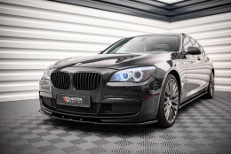 Cup Spoilerlippe Front Ansatz V.1 passend für BMW 7 M-Paket F01 schwarz Hochglanz