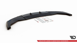 Cup Spoilerlippe Front Ansatz V.1 passend für BMW 7 M-Paket F01 schwarz Hochglanz
