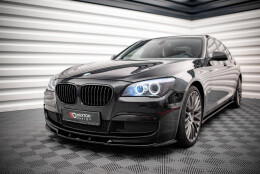 Cup Spoilerlippe Front Ansatz V.2 passend für BMW 7 M-Paket F01 schwarz Hochglanz